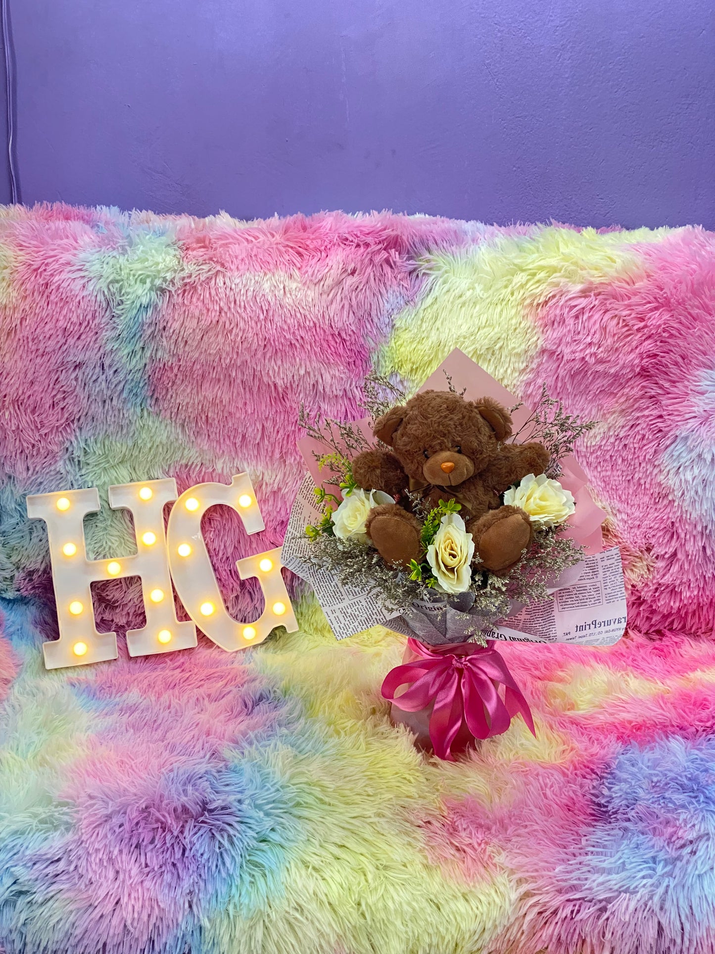 Bouquet Teddy