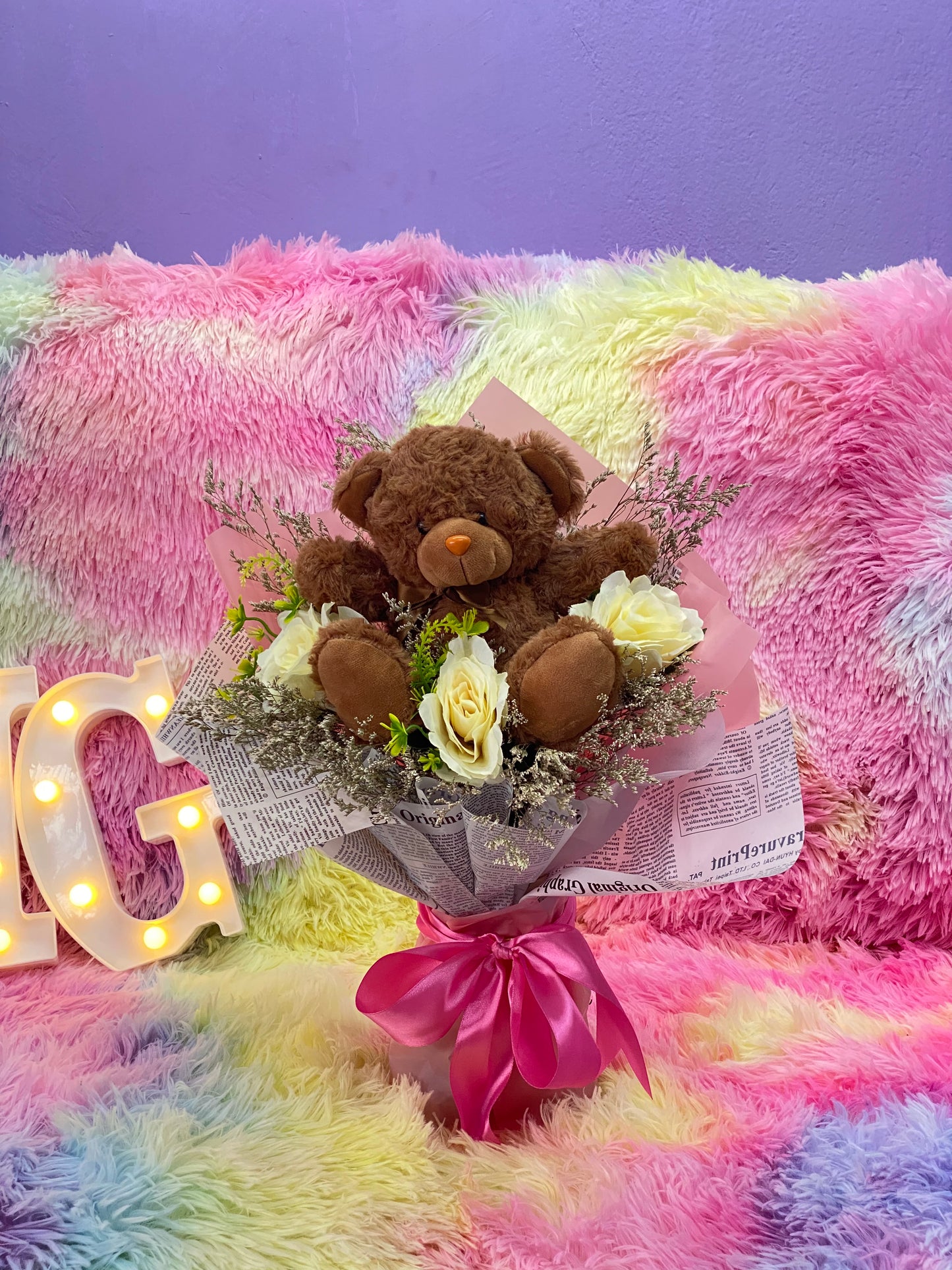 Bouquet Teddy