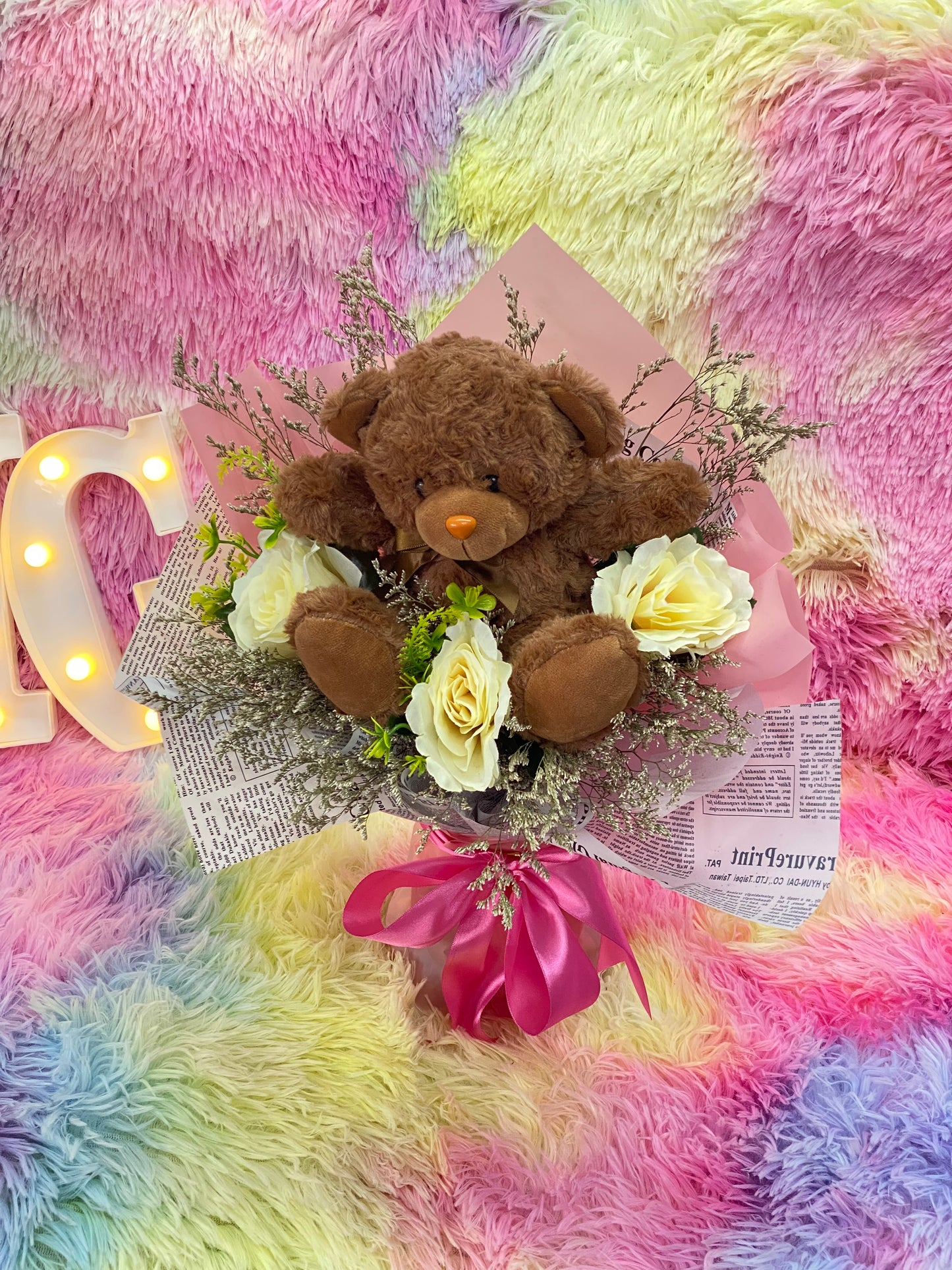 Bouquet Teddy