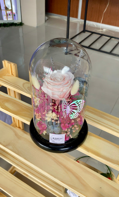 Floral cloche